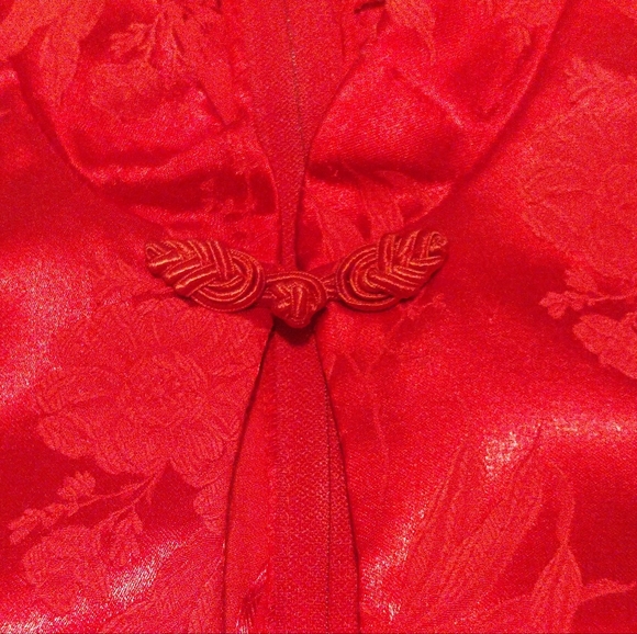 Brand new Red Floral Sleeveless cheng san Made in USA - Picture 12 of 16